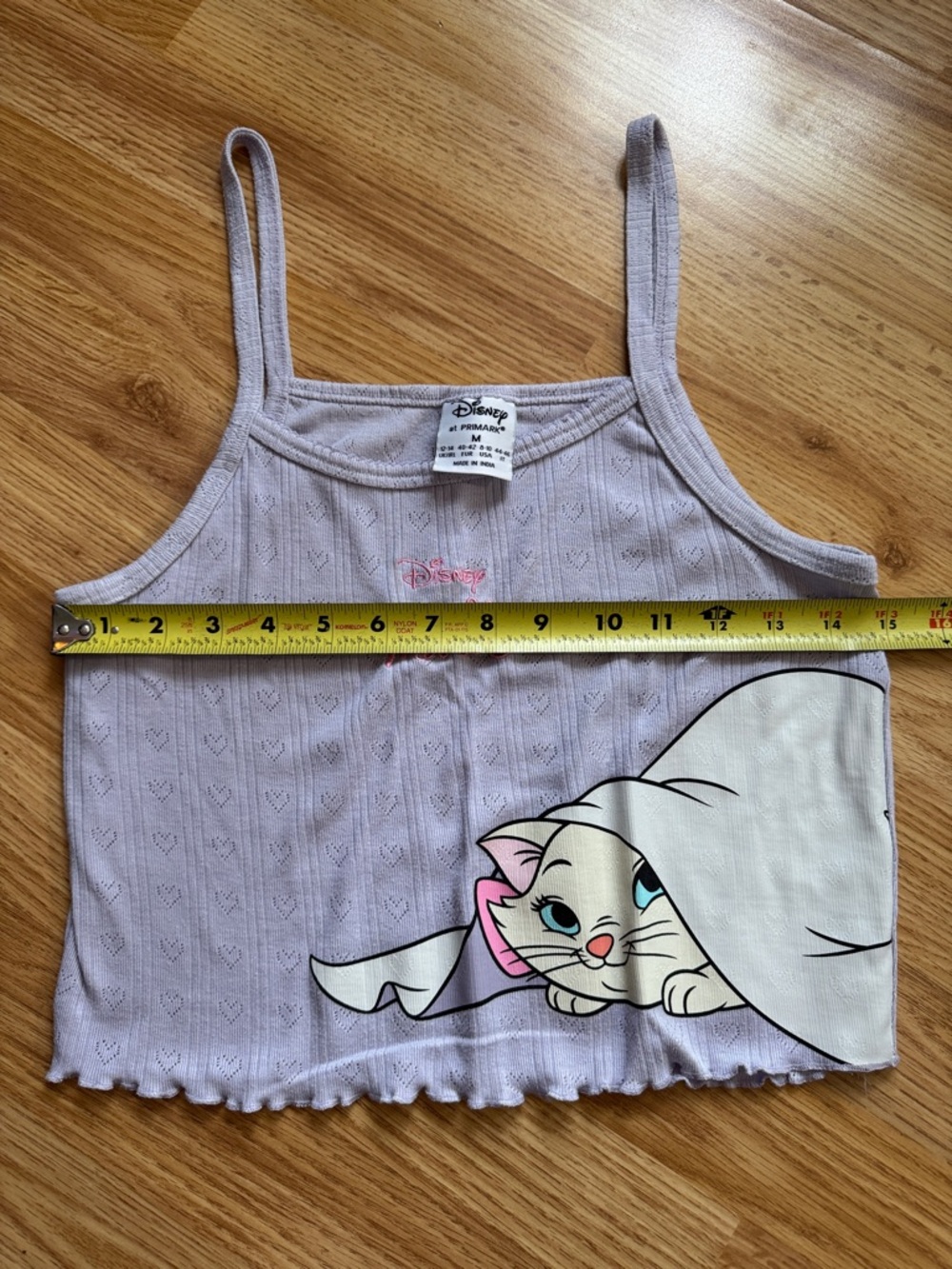Disney “Marie” Peek-A-Boo Cami - size M - Picture 6 of 10